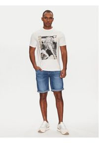 Guess T-Shirt M5GI33 KBW41 Biały Classic Fit. Kolor: biały. Materiał: bawełna #5
