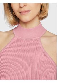 Guess Sweter Shayna W2BR66 Z2YK2 Różowy Slim Fit. Kolor: różowy. Materiał: wiskoza #3