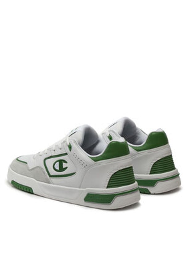 Champion Sneakersy Z80 Low Low Cut Shoe S22217-CHA-WW012 Biały. Kolor: biały. Materiał: skóra