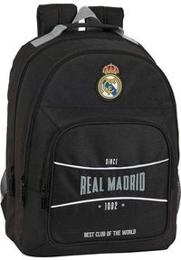 Real Madrid Plecak szkolny Real Madrid C.F. Czarny. Kolor: czarny #1