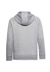 Under Armour - Damska Bluza Z Kapturem Rival Fleece Hoodie. Typ kołnierza: kaptur. Kolor: szary