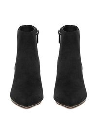 Nine West Botki CEO-ZAKIA-01 Czarny. Kolor: czarny. Materiał: materiał #4
