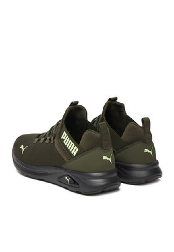 Puma Sneakersy ENZO 2.0 CLEAN 37712612 Khaki. Kolor: brązowy. Materiał: materiał