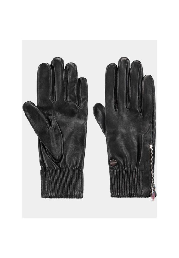 Rękawiczki Damskie Barts Bailee. Kolor: czarny. Materiał: skóra. Sezon: zima. Sport: turystyka piesza