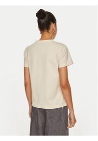 Pinko T-Shirt Nambrone 103320 A24E Écru Relaxed Fit. Materiał: bawełna #3