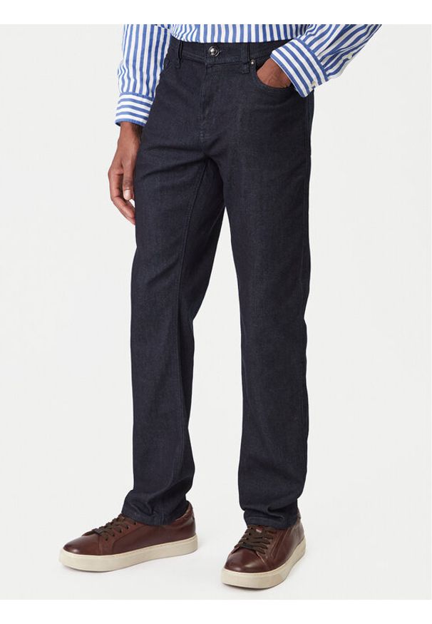 JOOP! Jeansy Fortres 30101664 Granatowy Slim Fit. Kolor: niebieski