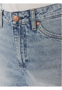 Wrangler Szorty jeansowe Cowboy 112351074 Niebieski Relaxed Fit. Kolor: niebieski. Materiał: bawełna