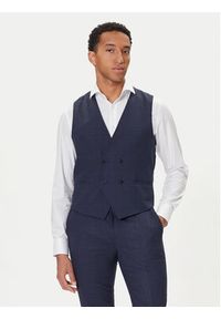Hugo - HUGO Garnitur Arti/Hesten242V1X 50547314 Granatowy Extra Slim Fit. Kolor: niebieski. Materiał: syntetyk