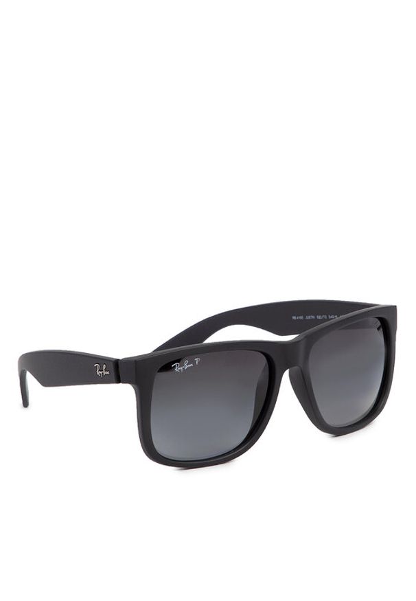 Ray-Ban Okulary przeciwsłoneczne Justin Classic 0RB4165 622/T3 Czarny. Kolor: czarny. Materiał: syntetyk