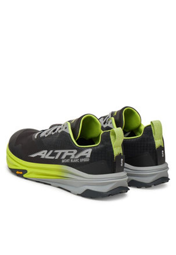 Altra Buty do biegania Mont Blanc Speed AL0A85RZ0 Czarny. Kolor: czarny. Materiał: materiał