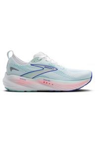 Buty do biegania Kobieta Brooks Glycerin 22 biały. Kolor: biały. Sport: bieganie