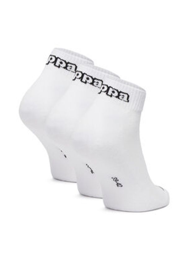 Kappa Skarpety długie CEO_KR_GOAL_SS26 (3-PACK) Biały. Kolor: biały. Materiał: bawełna