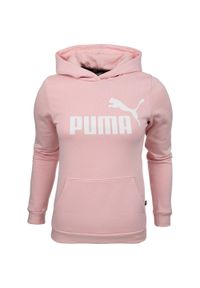 Bluza sportowa dla dzieci Puma ESS Logo Hoodie FL. Kolor: różowy #1