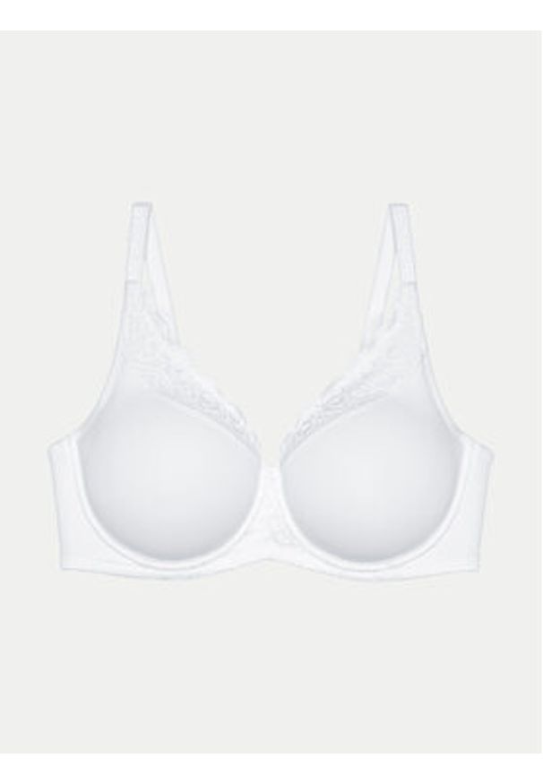 Triumph Biustonosz z fiszbiną Amourette 10210670 Biały. Kolor: biały. Materiał: syntetyk