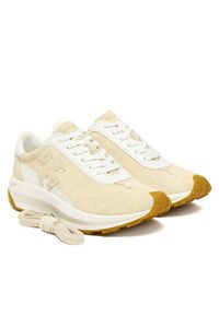 Tory Burch Sneakersy 169328 Beżowy. Kolor: beżowy. Materiał: zamsz, skóra #2