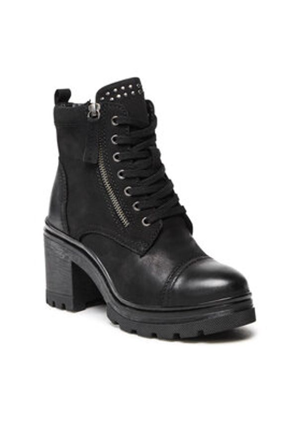 Lasocki Trzewiki WI16-24474-02 Czarny. Kolor: czarny. Materiał: nubuk, skóra