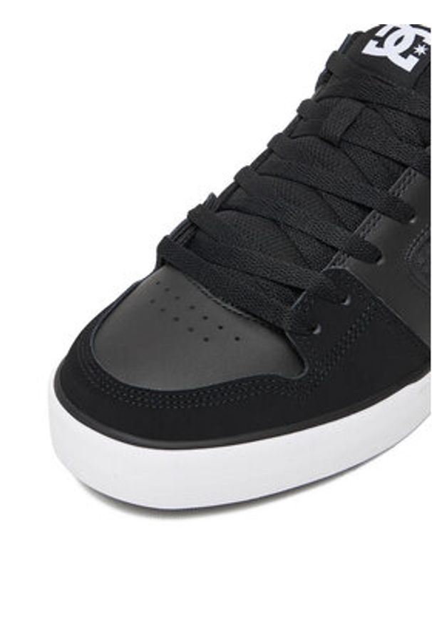 DC Shoes Sneakersy EO-PURE DC01782006 Czarny. Kolor: czarny. Materiał: nubuk, skóra