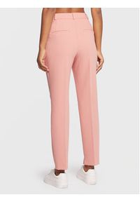 Comma Spodnie materiałowe 2121338 Różowy Slim Fit. Kolor: różowy. Materiał: materiał, syntetyk #5