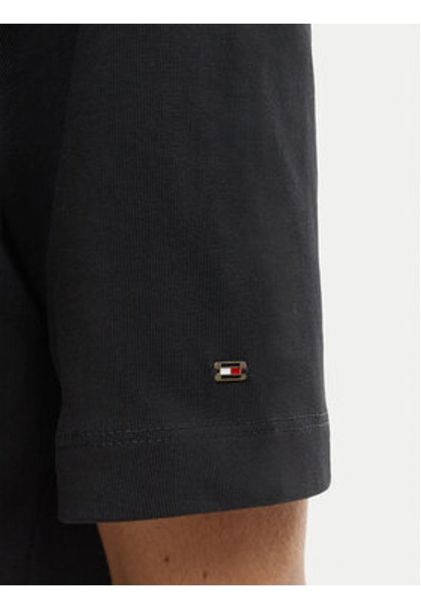 TOMMY HILFIGER - Tommy Hilfiger T-Shirt WW0WW49249 Czarny Relaxed Fit. Kolor: czarny. Materiał: bawełna
