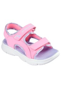 skechers - Ssandały Dziecięce Skechers. Kolor: różowy. Model: Skechers Sport. Sport: turystyka piesza #1