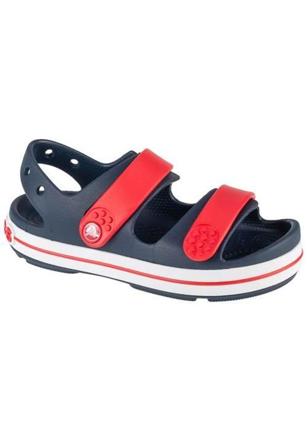 Buty do chodzenia dla dzieci Crocs Crocband Cruiser Jr. Zapięcie: rzepy. Kolor: wielokolorowy. Materiał: materiał, syntetyk
