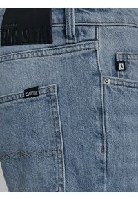 Big-Star - Jeansy męskie niebieskie Harper 307. Okazja: na co dzień. Stan: podwyższony. Kolor: niebieski. Styl: klasyczny, casual #3