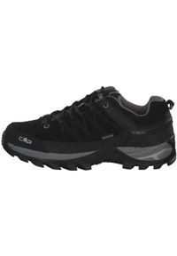 Buty trekkingowe męskie CMP Rigel. Zapięcie: sznurówki. Kolor: niebieski, fioletowy, szary, wielokolorowy. Materiał: syntetyk, tkanina, materiał, skóra. Szerokość cholewki: normalna. Sport: turystyka piesza