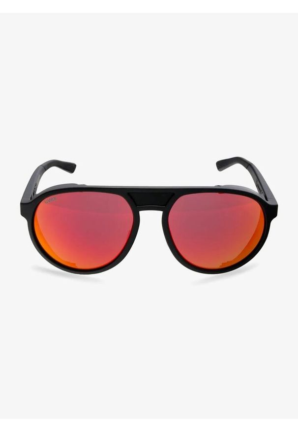 Okulary przeciwsłoneczne Uvex MTN Classic Pure - black/mirror red/supravision. Kolor: czarny. Sport: turystyka piesza