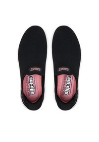 skechers - Skechers Sneakersy GOwalk Flex - Sunset Rose 124822/BKPK Czarny. Kolor: czarny. Materiał: materiał #3
