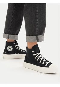 Converse Trampki Chuck Taylor All Star Lift Platform Beads A17787C Czarny. Kolor: czarny. Materiał: materiał. Obcas: na platformie #6