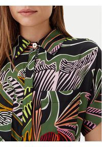 LOLA CASADEMUNT Sukienka koszulowa LS2516059 Zielony Relaxed Fit. Kolor: zielony. Materiał: syntetyk. Typ sukienki: koszulowe #4