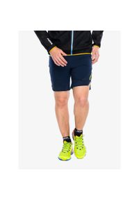 CRAZY - Spodenki do biegania męskie Crazy Short Flash. Kolor: niebieski. Długość: krótkie. Sezon: lato #1