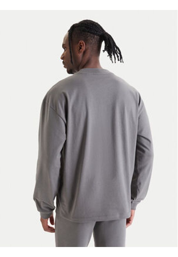 Hugo - HUGO Bluza Daposo 50511029 Szary Relaxed Fit. Kolor: szary. Materiał: bawełna