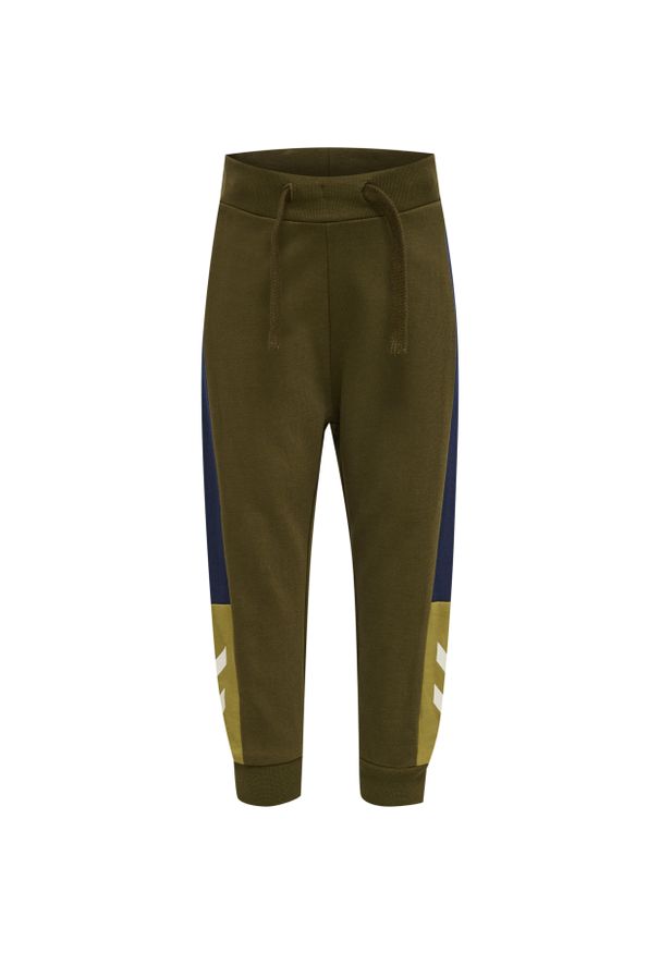 Dresy dla chłopca niemowlaka Hummel Common. Kolor: zielony. Materiał: dresówka. Sport: bieganie