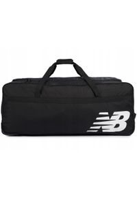 Duża torba sportowa na kółkach podróżna New Balance Team XL Bag. Kolor: czarny. Styl: sportowy