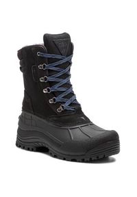 CMP Śniegowce Kinos Snow Boots Wp 3Q48867 Czarny. Kolor: czarny. Materiał: nubuk, skóra