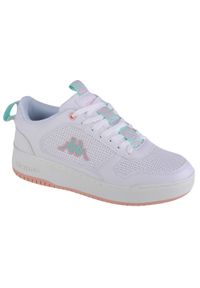 Buty sportowe Sneakersy damskie, Kappa Fogo PF. Kolor: różowy, biały, zielony, wielokolorowy. Sport: turystyka piesza