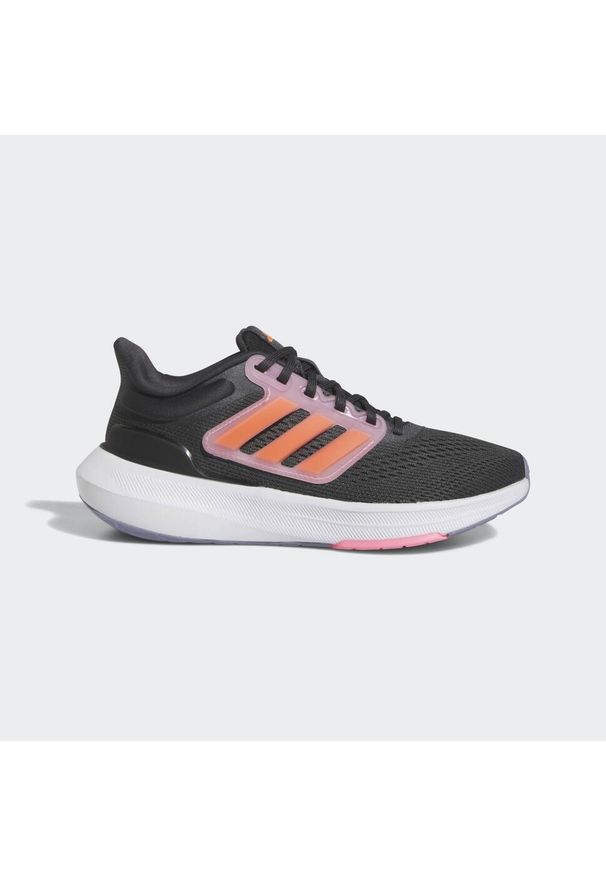 Adidas - Ultrabounce Shoes Junior. Kolor: pomarańczowy, szary, różowy, wielokolorowy. Materiał: materiał. Sport: bieganie