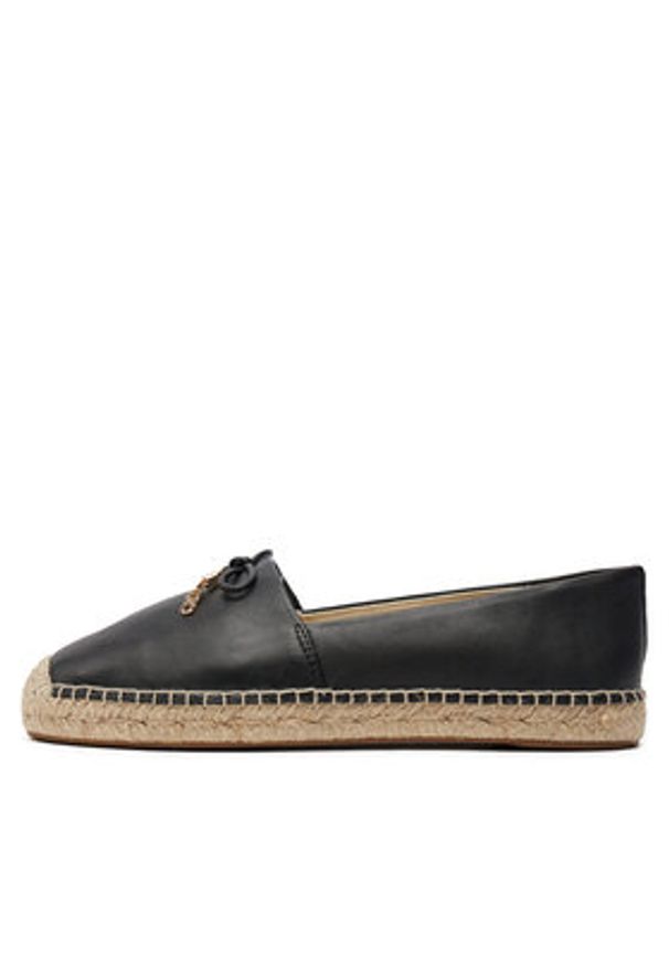 MICHAEL Michael Kors Espadryle Nori 40R4NRFP1L Czarny. Kolor: czarny. Materiał: skóra
