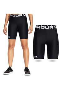 Spodenki treningowe damskie Under Armour HeatGear szybkoschnące. Kolor: czarny