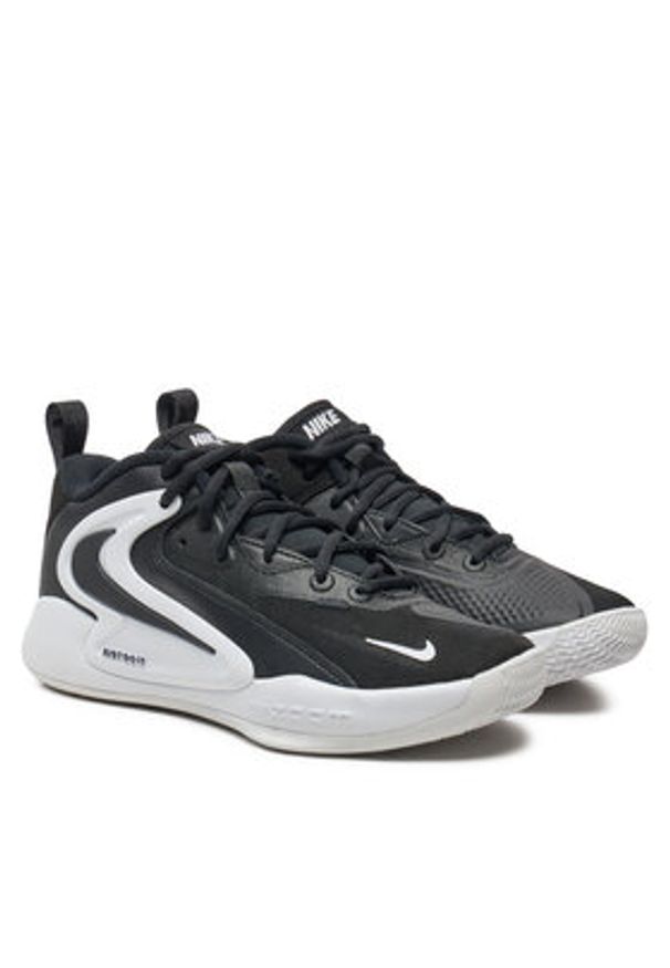 Nike Buty halowe Zom Hyperset 2 FQ7070 001 Czarny. Kolor: czarny. Materiał: materiał