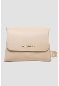 Valentino by Mario Valentino - VALENTINO Duża beżowa torebka Alexia. Kolor: beżowy. Styl: elegancki, casual, klasyczny #1