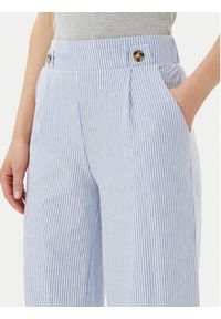 JDY Spodnie materiałowe Nelli 15345574 Niebieski Wide Leg. Kolor: niebieski. Materiał: bawełna