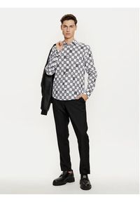 Hugo Koszula Ermo 50534257 Biały Slim Fit. Kolor: biały. Materiał: bawełna #4