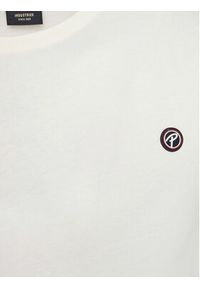 Petrol Industries T-Shirt M-1040-TSR002 Biały Slim Fit. Kolor: biały. Materiał: bawełna