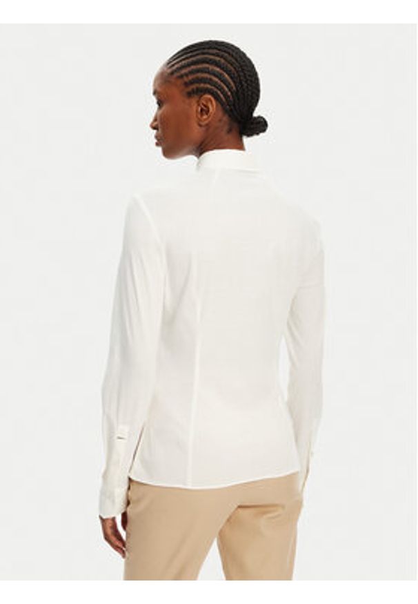BOSS Koszula Bronta 50543691 Écru Extra Slim Fit. Materiał: bawełna