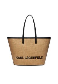 Karl Lagerfeld - Torebka KARL LAGERFELD. Kolor: beżowy #1