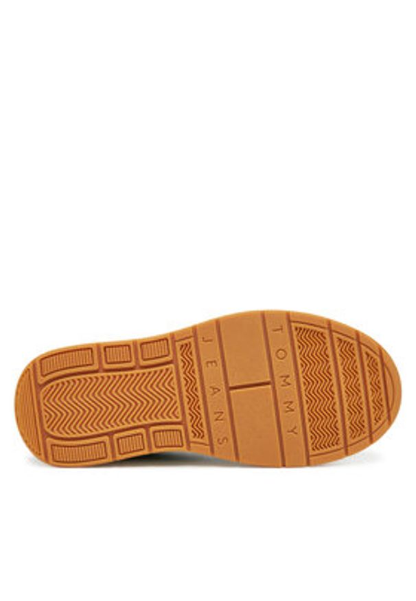 Tommy Jeans Sneakersy Tjw Skate Sneaker EN0EN02737 Zielony. Kolor: zielony. Materiał: skóra, zamsz. Sport: skateboard