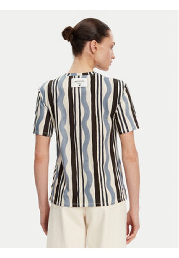 Weekend Max Mara T-Shirt Cadine 2515971012 Kolorowy Regular Fit. Materiał: bawełna. Wzór: kolorowy