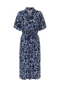 only - ONLY Sukienka koszulowa Yasmin 15357241 Niebieski Regular Fit. Kolor: niebieski. Materiał: wiskoza. Typ sukienki: koszulowe #1